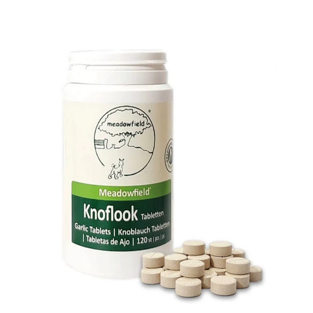 Knoflook tabletten voor de Hond - 120 tabletten - 180 gram 